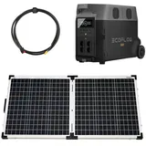 ECOFLOW Delta Pro 0% MwSt §12 III UstG 3600Wh Portable Powerstation mit 100W Sol...