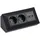 ChiliTec Schuko-Steckdose 2-fach Schwarz 2 St.