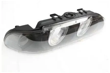 Scheinwerfergläser für BMW E39 (1995–2000) - mit Angel Eyes (Facelift-Design)