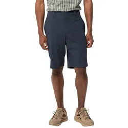 Jack Wolfskin Alltags-Wanderhose Desert Shorts (atmungsaktiv, schnelltrocknend) kurz dunkelblau Herren