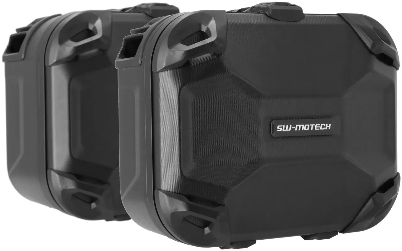 SW-Motech DUSC Hartschalenkoffer-System - Schwarz. 41/33 l. Voge DS900X (23-)., schwarz