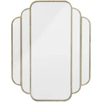 Tikamoon CREATIVE COLLECTION Mas Wand-Spiegel, messing