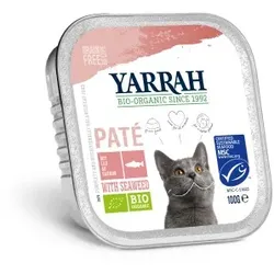 Yarrah Bio Pastete Adult Huhn & Lachs 16x100 g