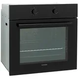Telefunken ECB65A-B Einbaubackofen 65 Liter, 10 Betriebsarten, Autark, Dampfreinigung, 2-fach Verglasung, Umluft, 60 cm