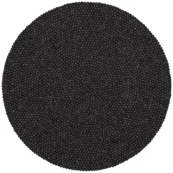 myfelt Hugo Filzkugelteppich rund Ø 70cm