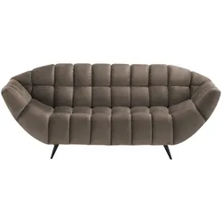 switch Einzelsofa aus Mikrofaser Gappa , braun , Maße (cm): B: 200 H: 82 T: 94