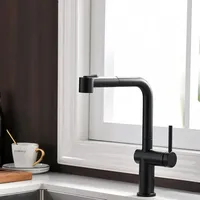 Siehe Bilder TIMACO Küchenarmatur Ausziehbare Brause Schwarz