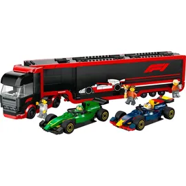 LEGO City F1 Truck with RB20 - AMR24 F1 Cars