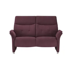 Polstermöbel Oelsa Sofa  Madrid , rot , Maße (cm): B: 160 H: 110 T: 90