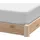 vidaXL Matratzenschoner Weiß 200x220 cm Wasserdicht