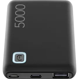 Cellular Line Cellularline Power Bank ESSENCE 5000 mAh, Schwarz (60113)