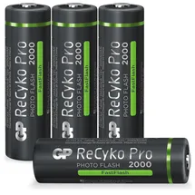 GP ReCyko Pro AA 2000 mAh 4 St.