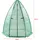 [en.casa] Hunze Metall Grün Folie 183 cm 2,88 m2