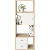 Phoenix Group AG Bücherregal INOSIGN "Felicia", braun (artisn eiche, B:58cm H:146,6cm, Spanplatte, Regale