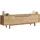 [en.casa] Urejovle TV-Lowboard 160 x 36 x 45 cm Braun/Metall, Spanplatte