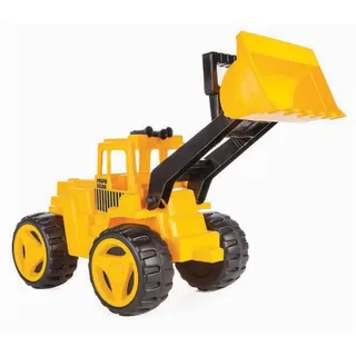 Pilsan Kinder Super Bulldozer 06205 Bagger bis 20 kg Arm und Schaufel beweglich gelb