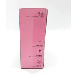 Braun Silk-épil 3 3-031 Rosa/Weiß