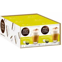 Nescafé DOLCE GUSTO Cappuccino, Kaffee, KaffeKAPSEL, 6er Pack 6 x 16 KAPSELN