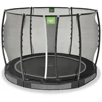 Exit Allure Premium Bodentrampolin mit Sicherheitsnetz Ø 305 cm schwarz