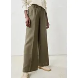 bonprix Bundfaltenhose Leinen Grün 44
