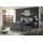 ed exciting design Boxspringbett ED EXCITING DESIGN "Dallas", grau (anthrazit, salvador 15 anthrazit), B:186cm L:244cm, 100% Polyester, Komplettbetten, Boxspringbett, inkl. Topper, LED-Beleuchtung, TV Halterung und zwei Bettkästen
