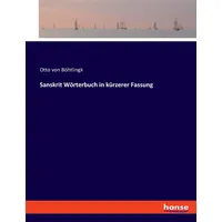 Hansebooks Sanskrit Wörterbuch in kürzerer Fassung
