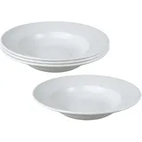 NTK-Collection Pastateller Ø 28 cm Weiß 4er Set