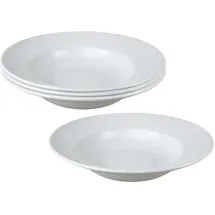 NTK-Collection Pastateller Ø 28 cm Weiß 4er Set