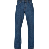 URBAN CLASSICS Organic Straight Jeans Mid Indigo Washed 30
