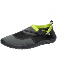 Arena Herren Wasserschuhe-005293 Slipper, Dark_Grey-Lime, 36 EU - 36 EU