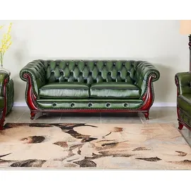 Salottini 3er Sofa Chesterfield 3-Sitzer Couch Manchester Ledersofa Salottini UVP*3.290,-€