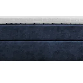 Ruf Boxspringbett Aurelia ¦ blau ¦ Maße (cm): B: 210 H: 114