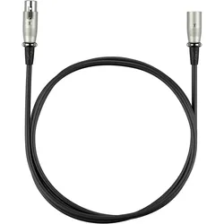 Kingston XLR-Kabel, XLR, Weiblich, XLR, Männlich, 3 m, Schwarz