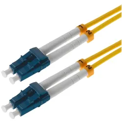 Helos Patch-Kabel - LC Single-Modus (M) bis LC Single-Modus (M)