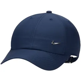 Nike Dri-FIT Club Unstructured Metal Swoosh Cap Kinder 410 midnight navy