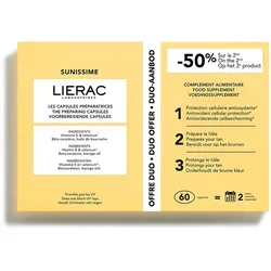 Lierac SUNISSIME Duo Sonnen Vorbereitungskapseln 60 Stk.