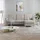 beautysofa Ecksofa VINCI mit Schlaffunktion und Bettkasten, Cappuccino Velo 624, Uniwersalle Ottomane - Creme