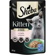 Sheba Kitten in Sauce Lachs 28 x 85 g
