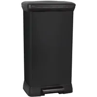 Curver Deco Bin 50 l Schwarz