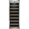 CASO Weinkühlschrank 647 WineSafe 43, G (A-G), schwarz (edelstahl, schwarz), B:39,5cm H:103,5cm T:67,5cm, Weinkühlschränke