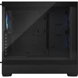 Fractal Design Pop Air RGB Black mit Seitenfenster ATX Gaming Gehäuse Schwarz