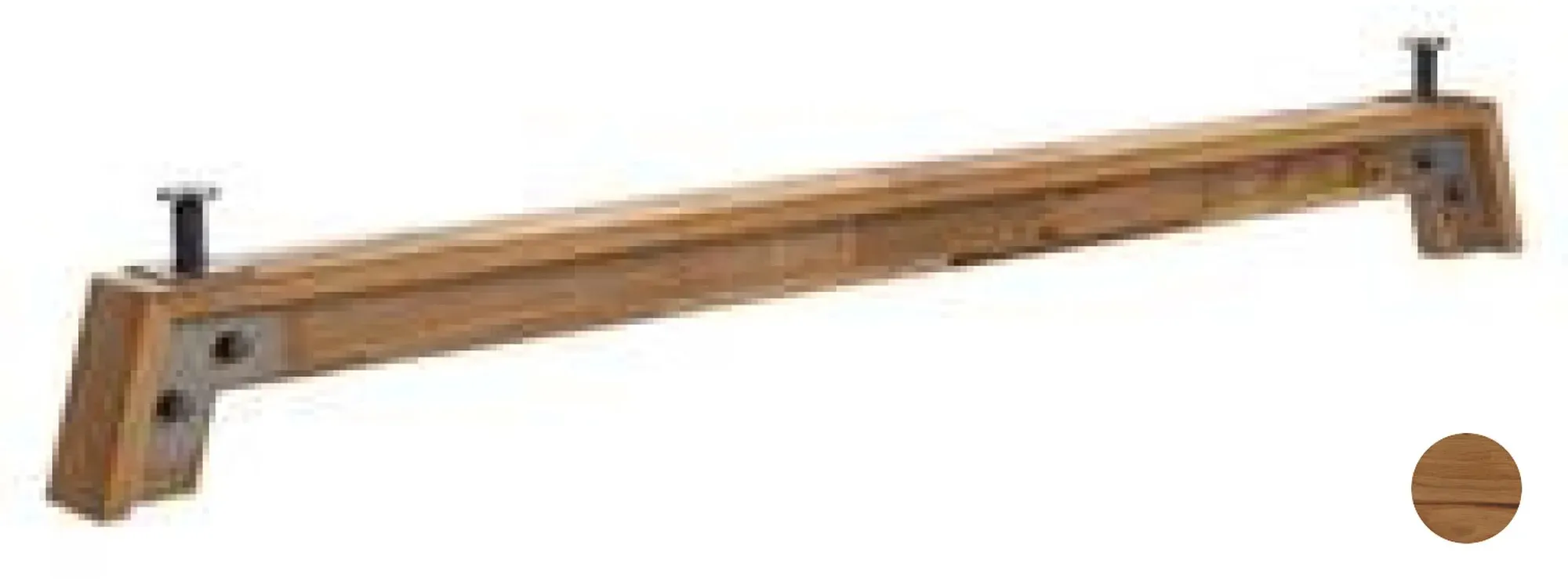 Hasena Oak-Line Wild Füsse Stabil 2er-Set / 25cm / 160 cm / Eiche uniq clear, geölt