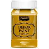 Dekor Paint Kreidefarbe Senf - mustard yellow 100ml - PENTART