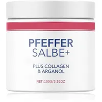 Pfeffersalbe Plus, Pfeffersalbe zum Bräunen, Hautreparatur Pfeffer Salbe, Reichhaltige Salbe mit Plus Collagen & Arganöl, Pfeffer Reichhaltige Salbe, Feuchtigkeitsspendende Gesichtscreme (1)