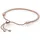 Pandora Moments Schiebeverschluss Schlangen-Gliederarmband roségold 589652C01-2 Größe 28