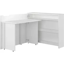 Mirjan24 Eckschreibtisch Work Concept Weiß