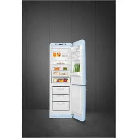Smeg FAB32RPB6 Retro-Kühl-Gefrierkombination (331 l, 1968 mm hoch, Pastel Blue)