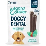 Edgard & Cooper Doggy Dental - Mint & Strawberry - Large - 7 Sticks