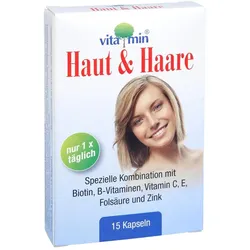 HAUT+HAARE VITAMIN Natur Pharma Kapseln
