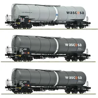 Roco 6600143 H0 3er-Set Kesselwagen der Wascosa